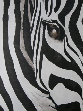 Interpretation of R. Atkin’s Zebra