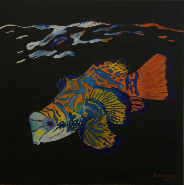 0236 - Fish Reflections IX - Mandarin
